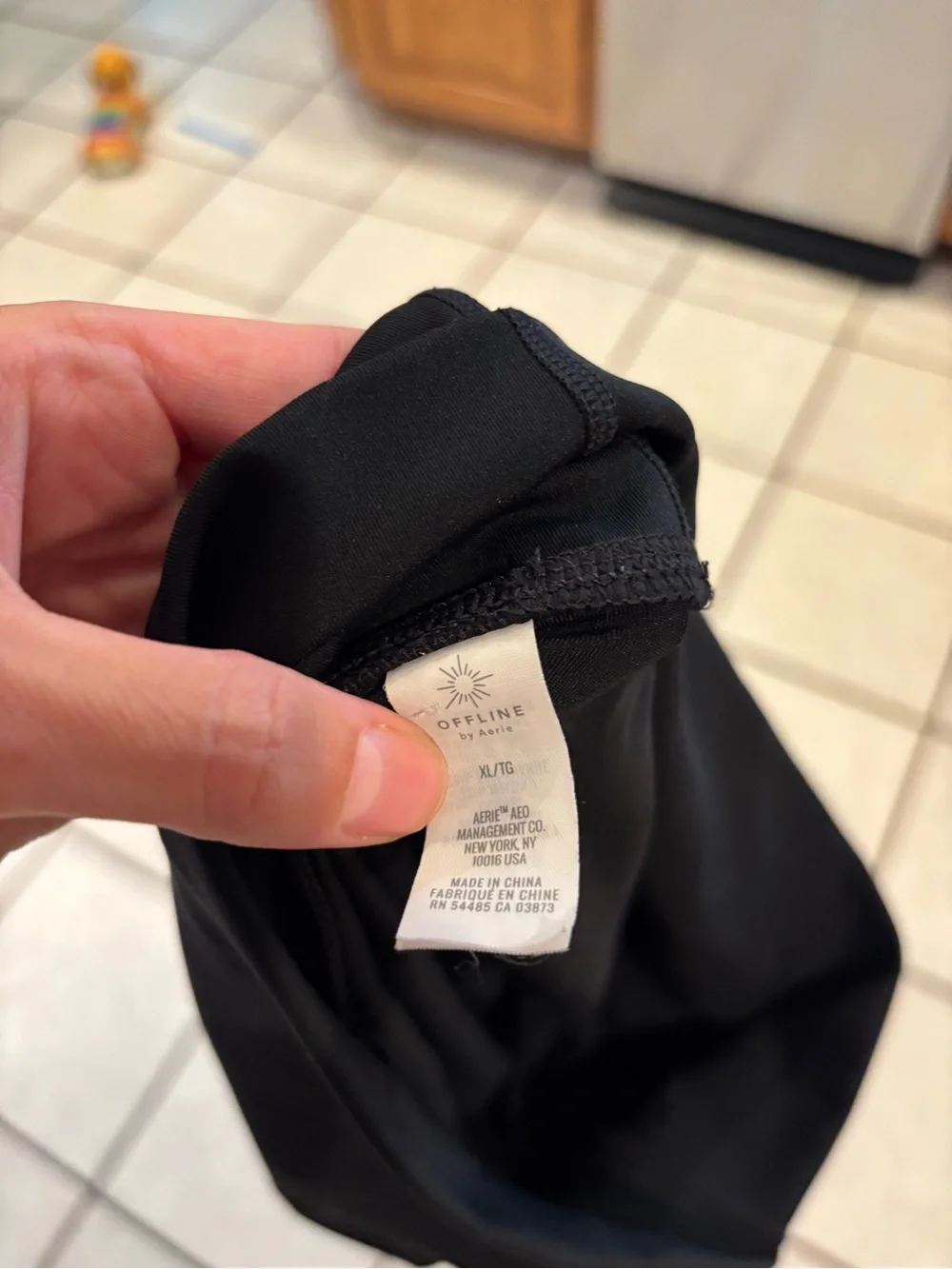 aerie Black High-Rise seamless Bike Shorts NWOT